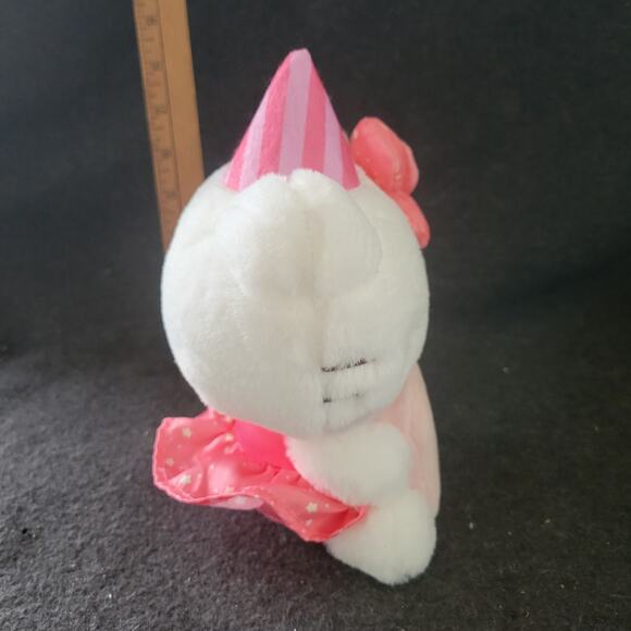 RARE Sanrio Hello Kitty Bokksu Birthday Limited Edition Plush Toy 7” - Picture 3 of 5